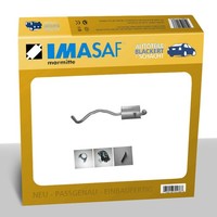 Imasaf ESD Auspuff Endtopf für Renault Megane II / Scenic II 1.5 Dci