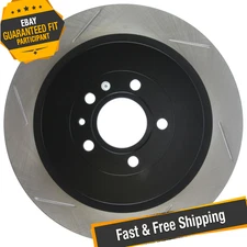 StopTech 126.61105SR Sport Slotted Rear Brake Rotor for 2013-2014 Ford Mustang