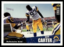 1996 Collector's Choice Kevin Carter St. Louis Rams #162 17664