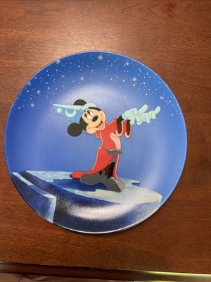 Fantasia The Apprentice's Dream Collector's Plate Disney's 50th Anniversary 