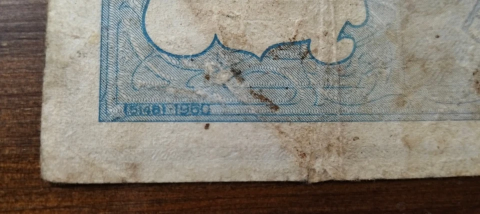 Vintage $10 Canadian American Express Traveler’s Cheque – Rare Early Issue - Image 3 of 4