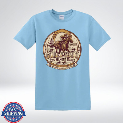 Golden Tempo Race Day Champion Saratoga Racing T-Shirt