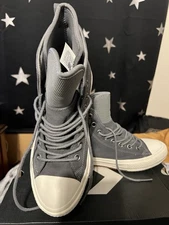 Converse Chuck Taylor All Star Waterproof Boot Hi Grey Gum M 7.5  157459C