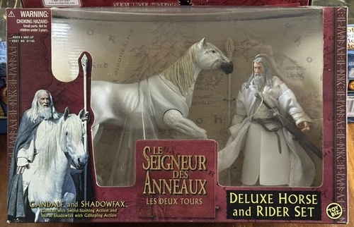 The Lord of the Rings - Les deux towers - Gandalf and Shadowfax - Toy Biz - 2002
