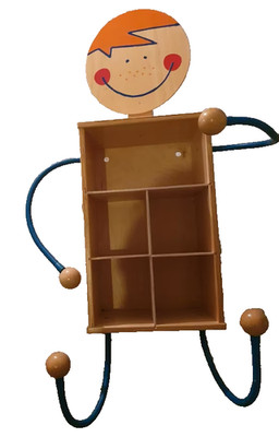 Jako-o Haba Anziehwichtel Kindergarderobe  Holz Wandgarderobe Garderobe Regal