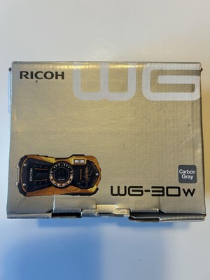 【新品未開封】 RICOH WG-30W Carbon Gray Amazon | RICOH 防水デジタルカメラ RICOH WG-30W カーボン
