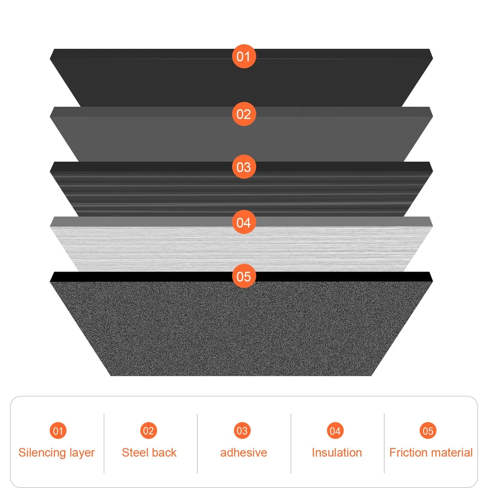 Pastillas de freno traseras de cerámica para Toyota Sequoia 2001 2002 2003 - 2007 4,5 L especificaciones originales Foto 4 de 4