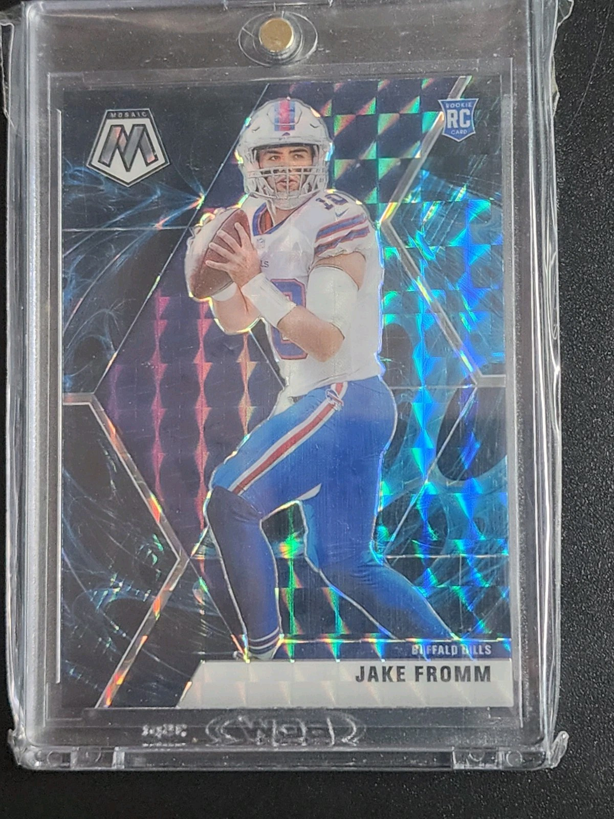 JAKE FROMM 2020 Mosaic #242 RC Genesis Prizm SSP NrMt