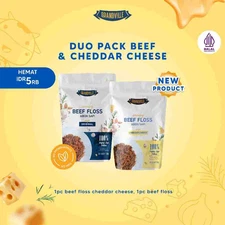 Grandville Shredded Beef with Cheddar Cheese – Crunchy Duo Mix Pack