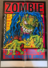 Rare 2002 Geffen Rob Zombie The Sinister Urge Promo Poster 24" x 36" Metal Band