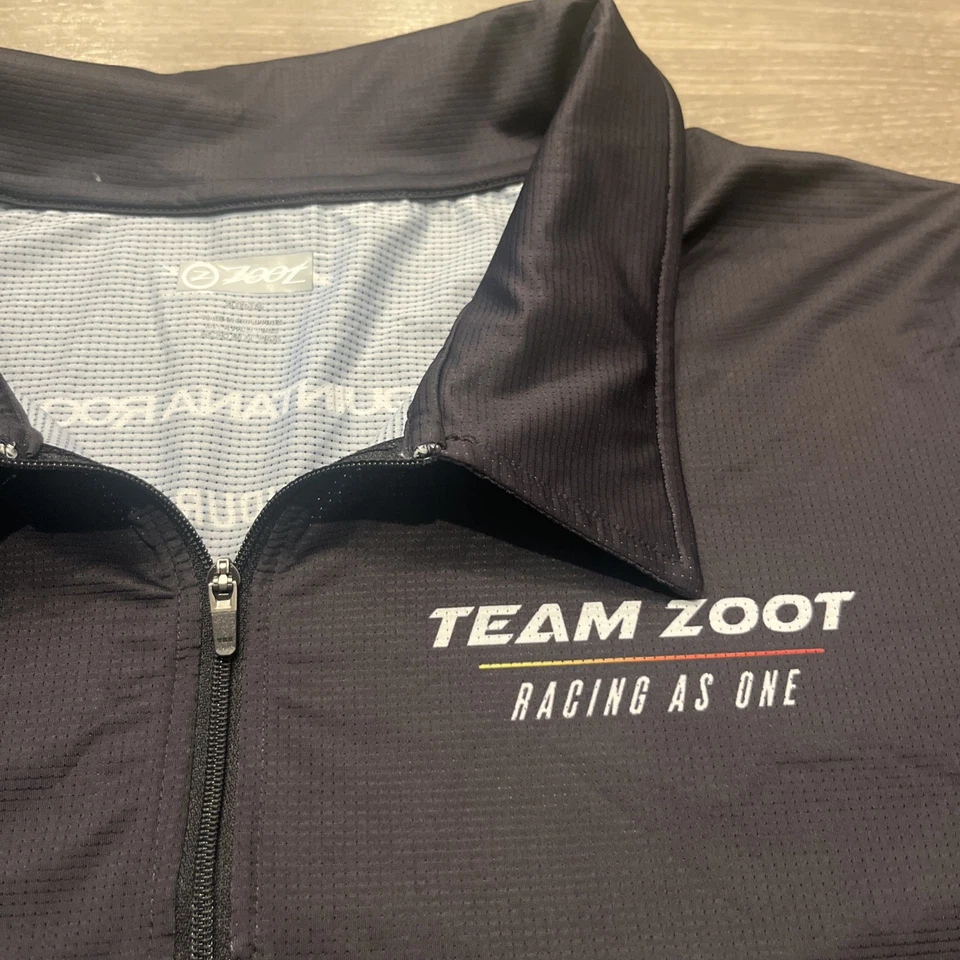 Camiseta deportiva de ciclismo Zoot para hombre talla XL media cremallera Foto 2 de 4