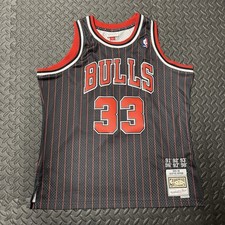 Chicago Bulls Basketball Jersey Scottie Pippen Mitchell Ness Size XL