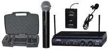 Audio2000'S AWM6032UL Handheld & Lavaliere Wireless Microphone System-MR