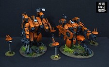 WH40K 2x Tau Riptide Battlesuit