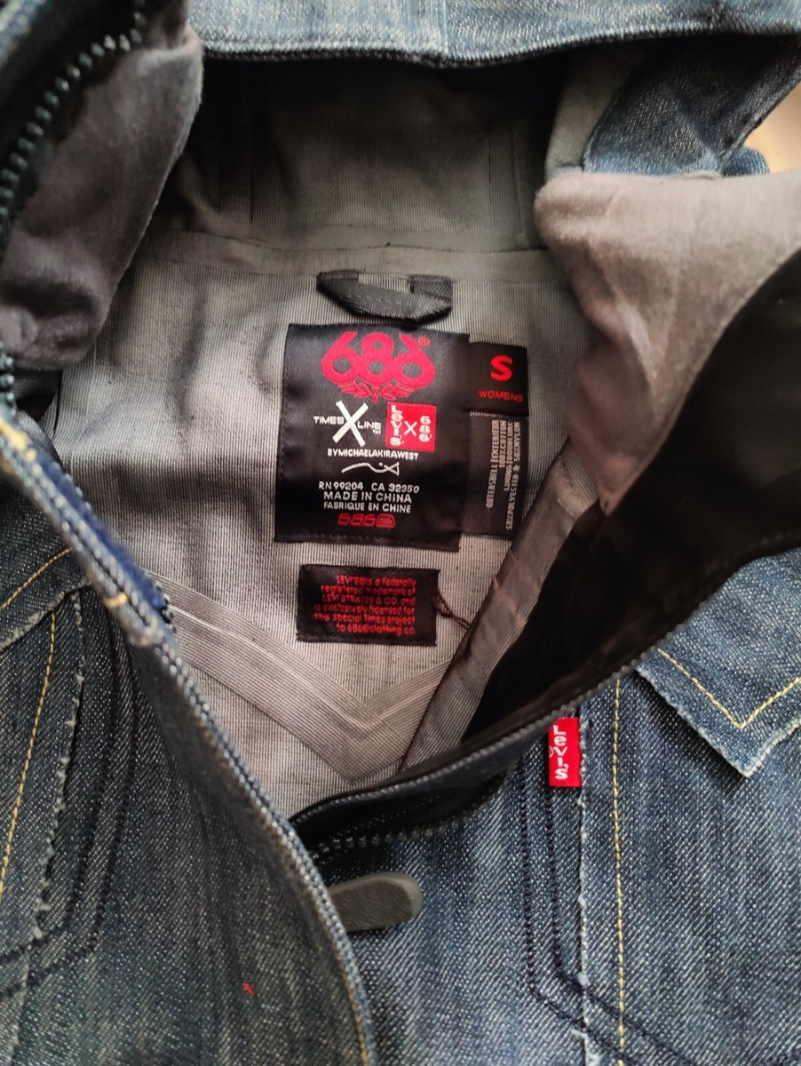 686✖️リーバイス　コラボ　スノーボードウェア　スキーウェア　Levi's 2025年最新】686 スノーボードウェア リーバイスの人気アイテム