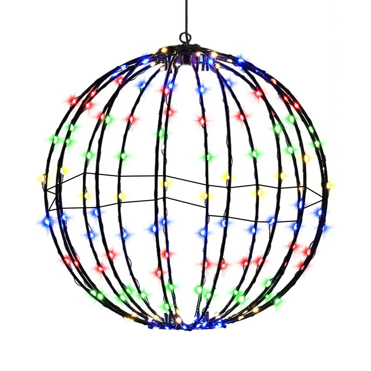 Christmas Sphere Lights Outdoor Christmas Lighted Sphere Balls for