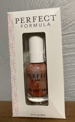 NEW Perfect Formula Gel Coat Color Nude Rose #825 Full Size 0.27oz NWB