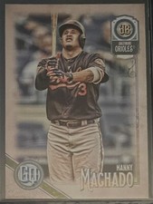 2018 Gypsy Queen Bazooka Back Manny Machado #98 Baltimore Orioles