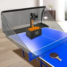 Automatic Training Table Tennis Ping Pong Ball Pitching Machine W/ 100*Balls+Net