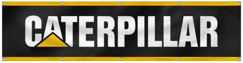 Caterpillar Flag CAT Banner 2X8Ft - Picture 2 of 2