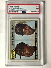 1965 Topps Joe Morgan #16 PSA 7 VERY WELL CENTERED & EYE APPEAL GRADED IN 2022
