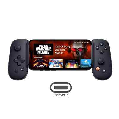 BACKBONE One Mobile Gaming Controller for Android & iPhone 15 Series (USB-C) 
