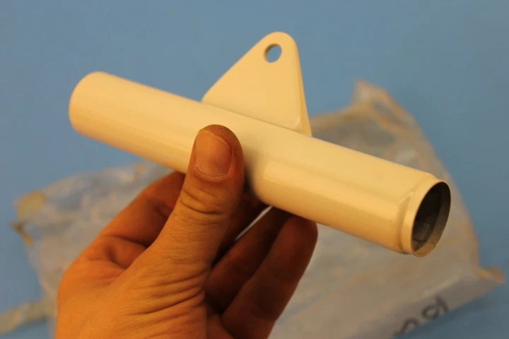 NOS PARTE SUPERIOR IZQUIERDA CUBIERTA HORQUILLA YAMAHA YL1 YG1 # 122-23121-00-81 Foto 4 de 4