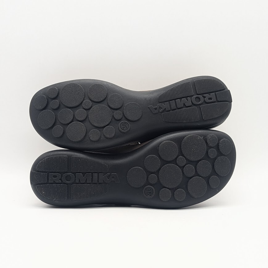 Romika  - Women's Mary Jane Shoes Size 7-7.5 - Maddy - Brown Nubuck Leather