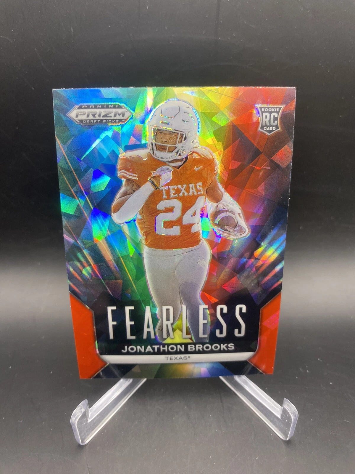 Jonathon Brooks Panini Prizm Draft Picks Fearless #FJB Red Flash