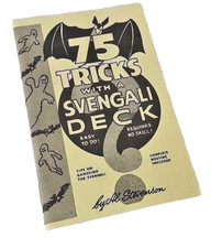 Magic Tricks Svengali Cards Deck 75 Al Stevenson 1964 Illusions Vintage PB Skill
