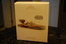 Hallmark Star Wars 2009  Luke's Landspeeder  A New Hope Xmas Keepsake Ornament