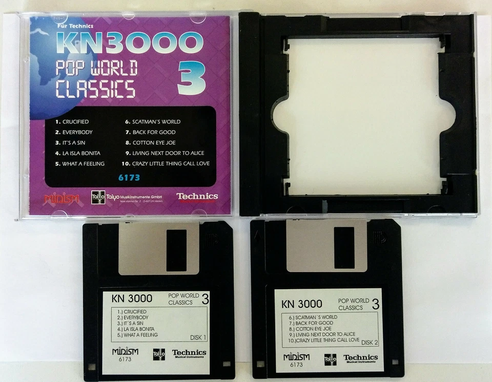 Technics Software Pop World Classics 3 - Lagerabverkauf Nr. 6173 - Bild 2 von 3