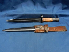 Yugoslavian M48 K98 Mauser Bayonet W/ Scabbard & Frog M24/47 Matching Numbers