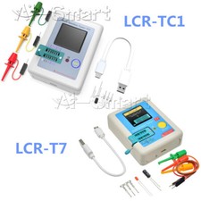 LCR-T7 LCR TC1 TFT Transistor Tester Capacitance ESR NPN PNP MOSFET Meter