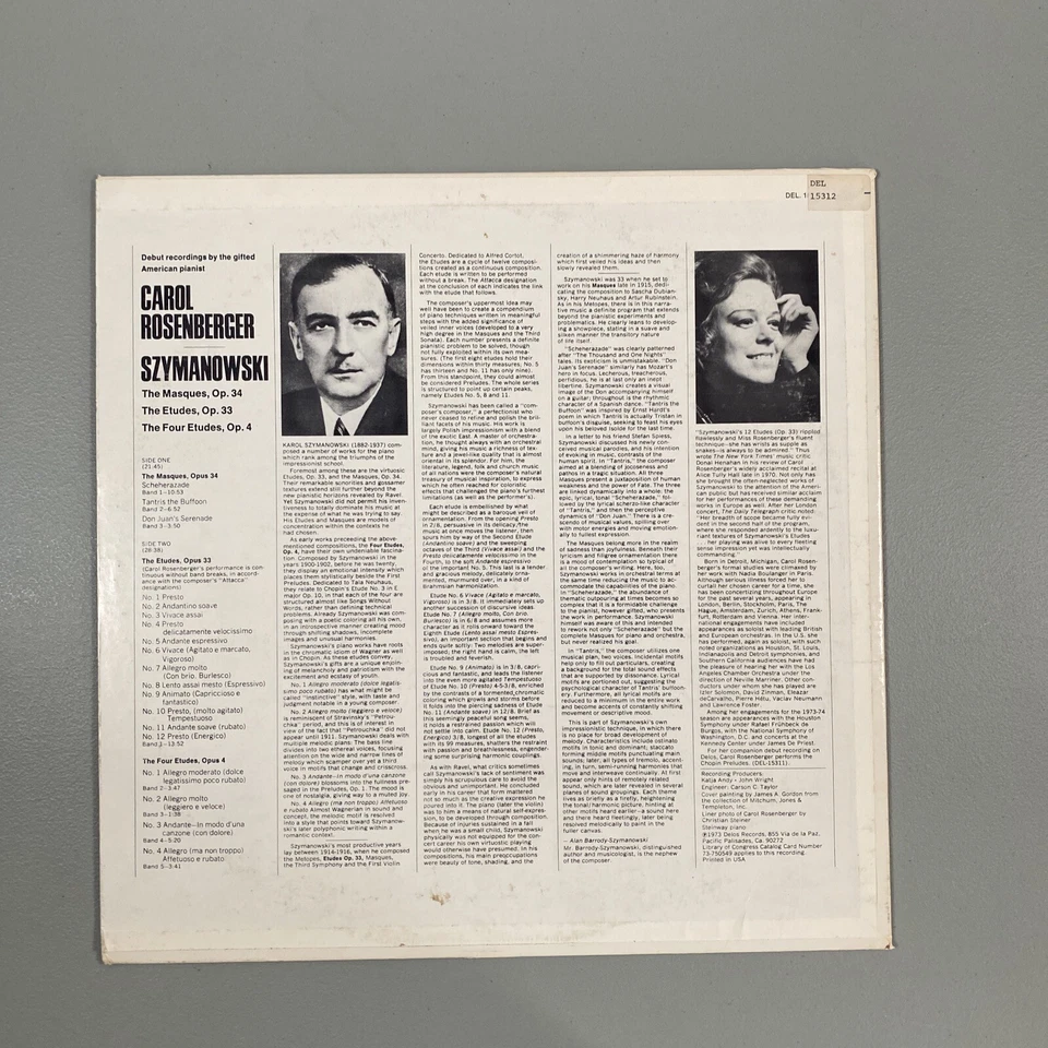 Vintage LP ALbum Lot of 7 Piano Symphony Solo Sonata Classical - Image 3 of 4