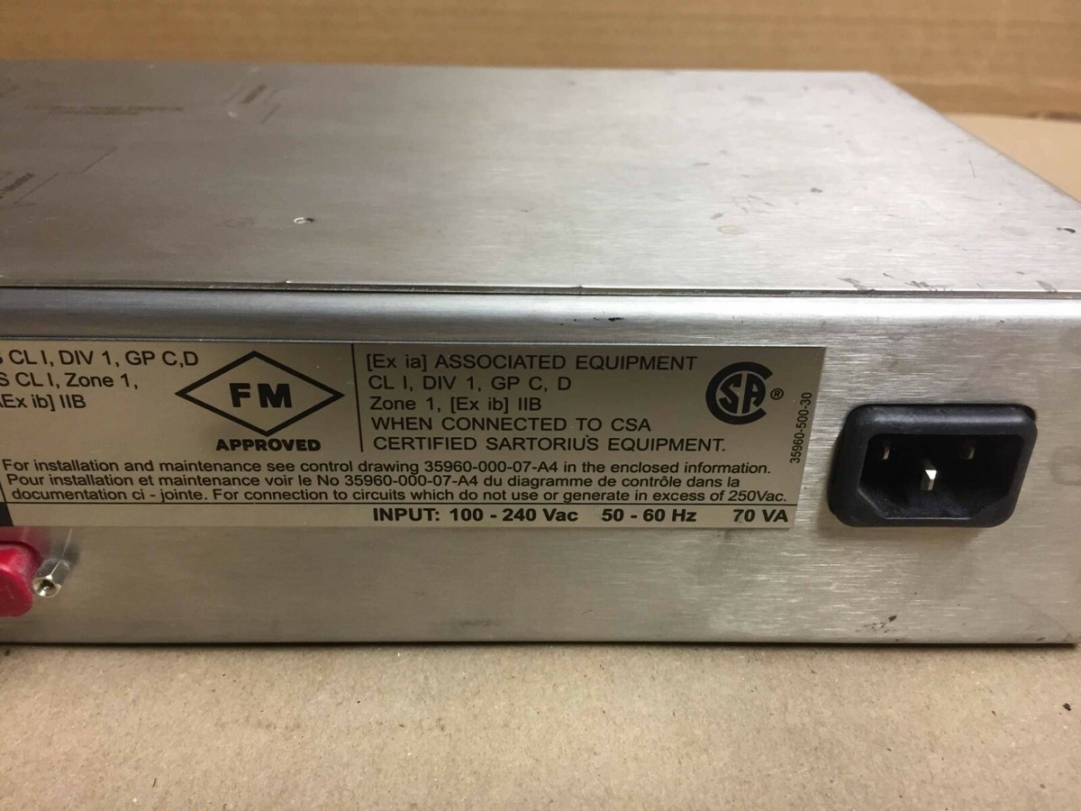 Sartorius AG Gottingen YCO09-Z TopMix Painting VGA EX-Link