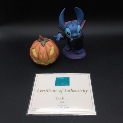 DISNEY WDCC: LILO & STITCH HALLOWEEN - TRICK… FIGURINE (WITH
