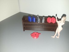 1:24 1:25 Work Bench with Gas Cans, more Garage Diorama Accessories