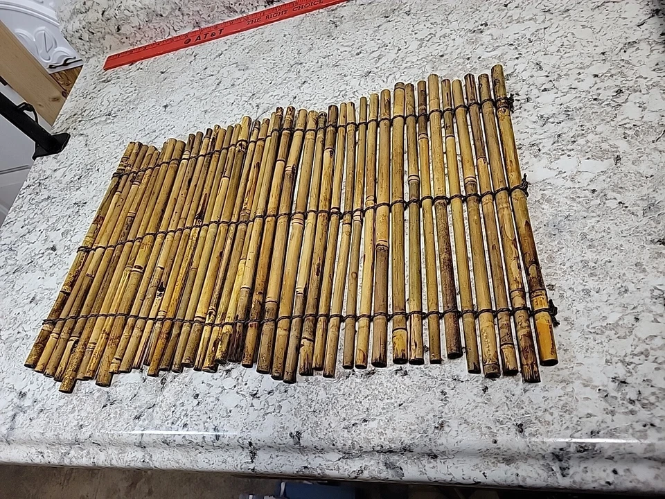 bamboo placemat 19x12 - Image 3 of 4