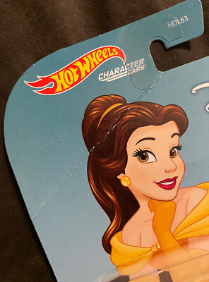 Hot Wheels 2022 Beauty & The Beast Disney Character Cars Lot of 2