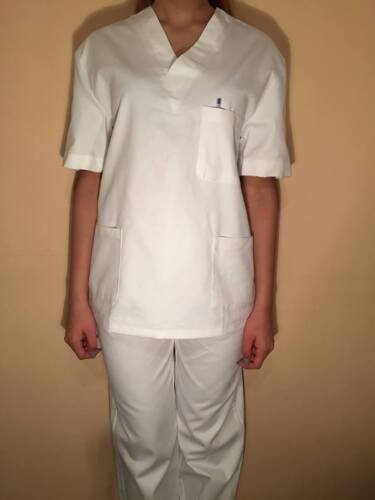 DIVISA SANITARIA OSPEDALIERA 14 COLORI UNISEX INFERMIERE MEDICO OSS MIS. COMODA - Foto 7 di 20