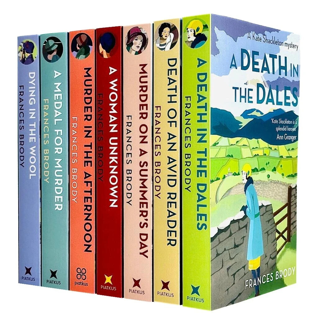 Frances Brody Kate Shackleton Mysteries Series 7 Books Collection Set PB
