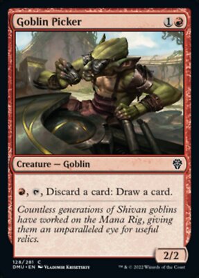 mtg card picker Bonepicker Skirge Mint / near mint condition trading card Wicker Picker