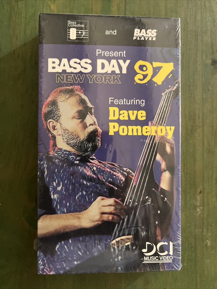 ミュージック Bass Day 97 Featuring Dave Pomeroy VHS Bass Day 97 Featuring Dave Pomeroy VHS 【公式通販】