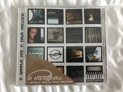 Cd d.l. incognito a sample and a drum machine (777521150629)
