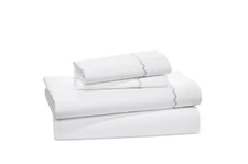 Matouk Astrid Cotton Sheet Set, Twin - Exclusive