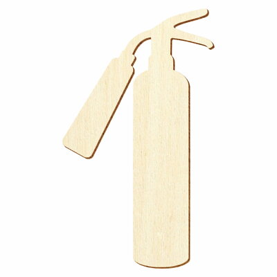 Holz Feuerwehrauto Aus Sperrholz Zum Basteln & Bemalen | Größe Wählbar (z.B. 10 Cm), 10er Set
