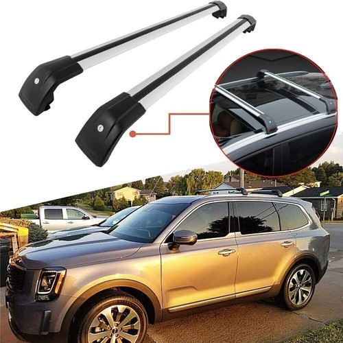 2Pcs Lockable Roof Rail Racks Cross Bar Crossbar Fit for Kia Telluride 2019 2020 eBay