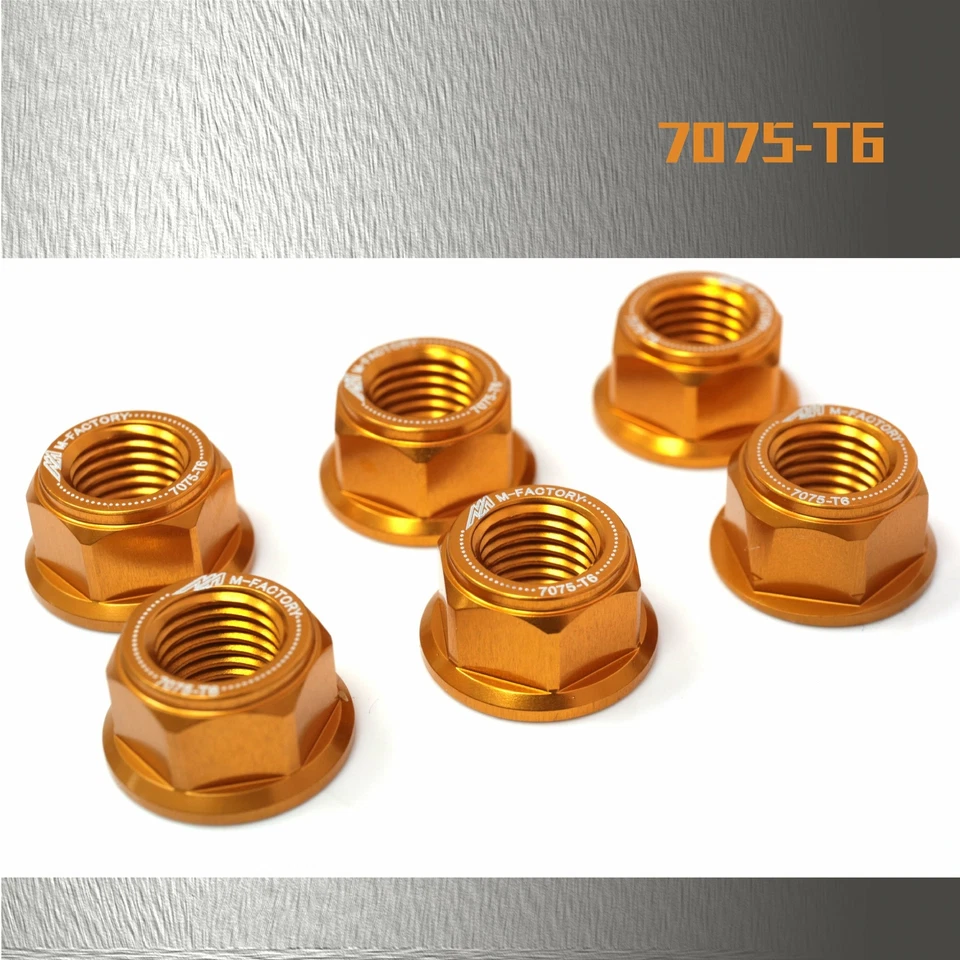 Rear Sprocket Nuts Kit Set For Honda CBR600 RR CBR929RR CBR1000RR Foto 4 de 4