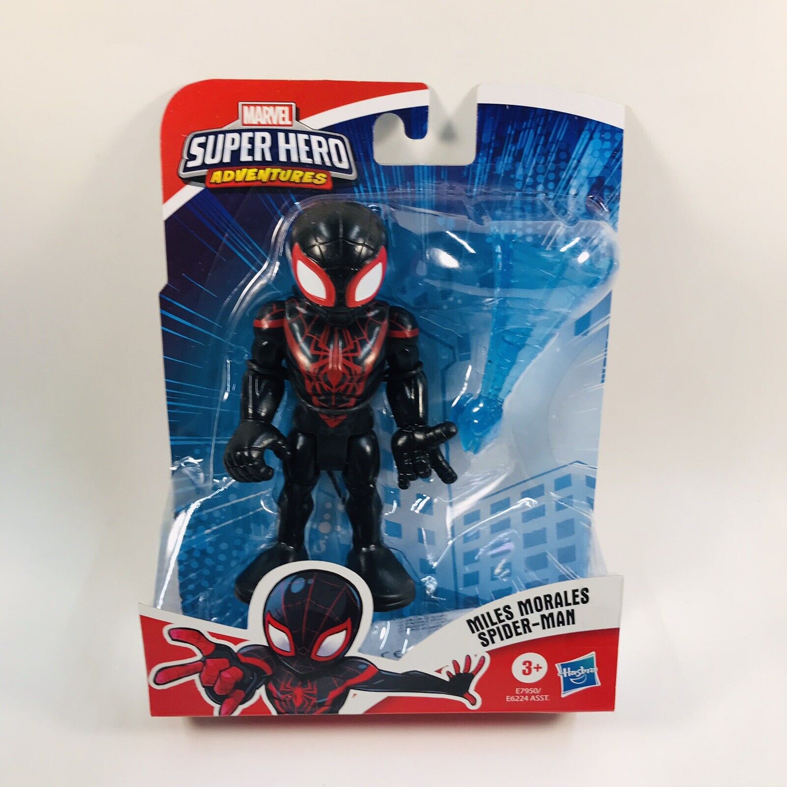 Marvel Super Hero Adventures Miles Morales Action Figure Playskool 5” 2019